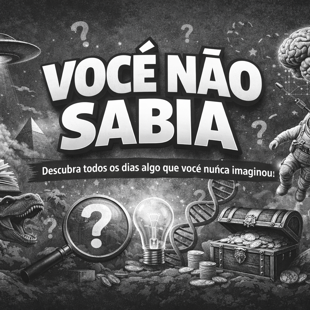 Você Não Sabia | Curiosidades Incríveis