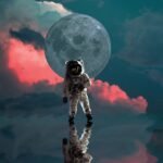 astronaut, moon, space, nasa, planet, star, universe, science, night sky, fantasy, earth, globe, astronautics, sky, galaxy, atmosphere, nature, technology, cosmos, space wallpaper, earth day