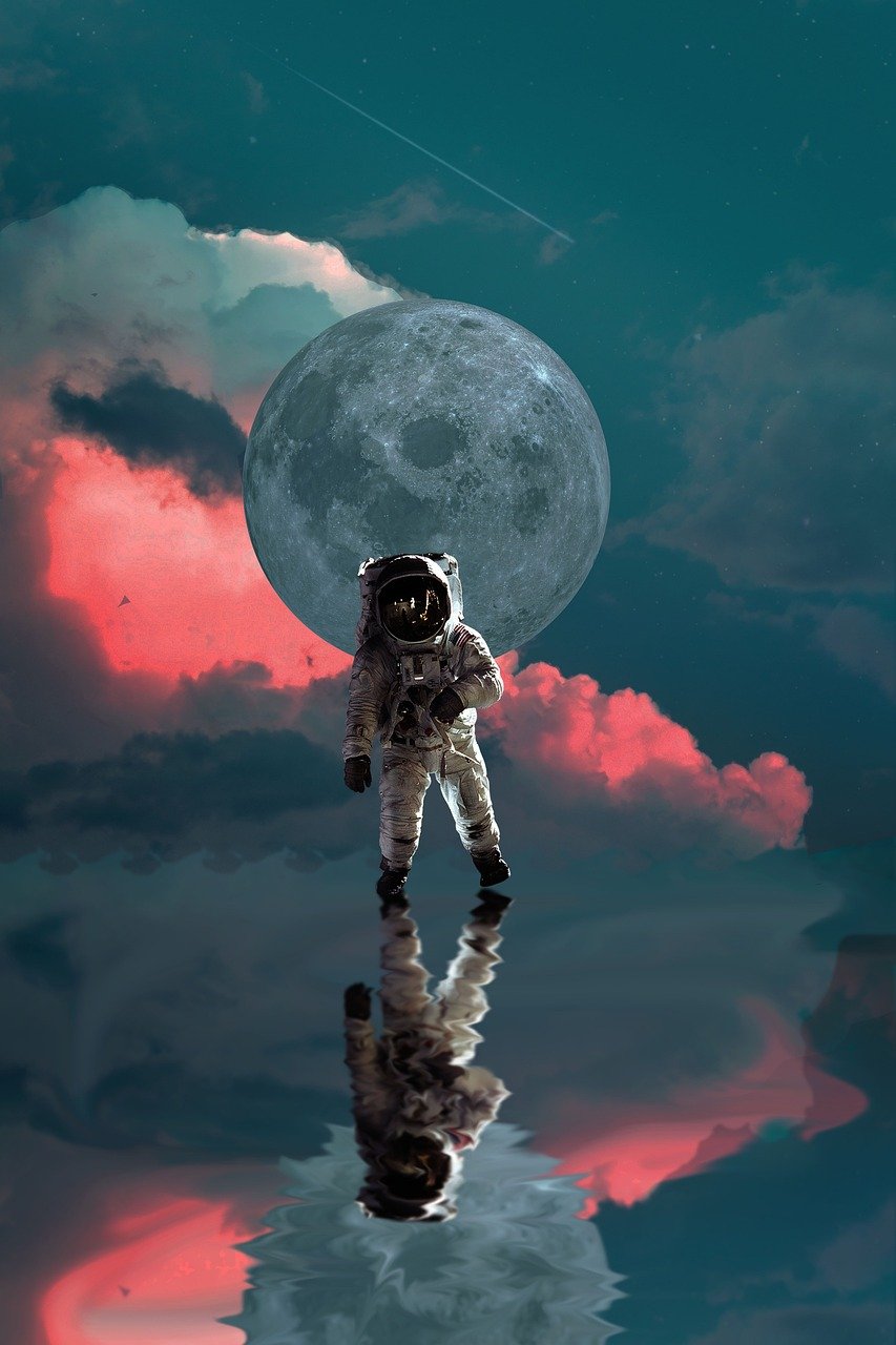 astronaut, moon, space, nasa, planet, star, universe, science, night sky, fantasy, earth, globe, astronautics, sky, galaxy, atmosphere, nature, technology, cosmos, space wallpaper, earth day