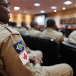 Emergency personnel gather for strategic training in Mato Grosso, Brazil.